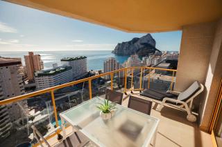En la playa. Planta 19. Vistas espectaculares. 2 terrazas. - Calpe - 6