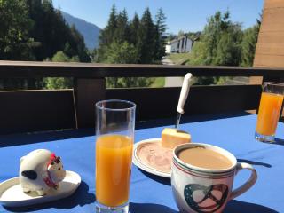 Ferienwohnung Laax mit Traumblick, großem Balkon und Terrasse - Laax - 1