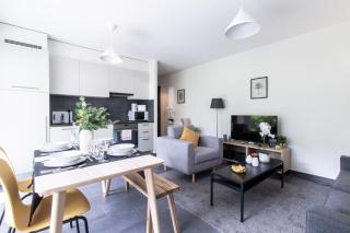 Modern 1 bedroom apartment at Le Bouveret. Self-checkin. - 8