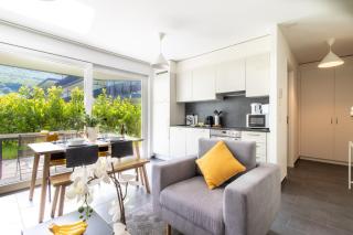 Modern 1 bedroom apartment at Le Bouveret. Self-checkin. - 6