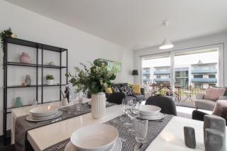 Modern 2 bedrooms apartment at Le Bouveret. Self-checkin. - 2