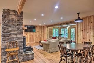 Rustic Sunset Escape on 67 Acres Outdoor Kitchen - 6