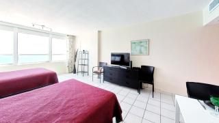 Castle 1733 Ocean view studio with direct beach access, pool, tennis & free parking - Miami Beach - 8