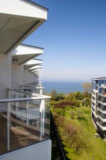 AL-DOM Apartament Seaside z bocznym widokiem na morze i miejscem w hali garażowej - Kołobrzeg - 9