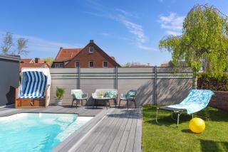 Ferienwohnung Haus zum Seehund mit Pool und Frühstücksoption - Bensersiel - 7
