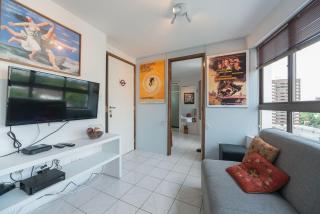 Ótimo Flat Bairro da Jaqueira Recife até 3 pessoas O Coração Verde da Cidade PBO902 - 5