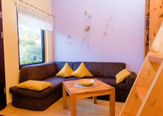 Ferienhaus Hexenschlummer - Schlafzimmer und romantischer Schlafboden - Thale - 1