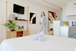 NOUVELLE VAGUE Modern Ocean View STUDIO w balcony - Swimming Pool - Biarritz - 9