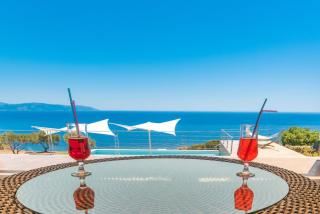 Blue Horizon Villas with Private Pool & Sea View - Plateies - 8
