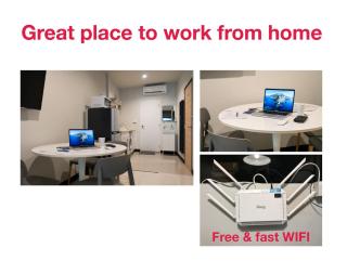 S2 Silom Large room 4-6 guests Full kitchen WIFI - Bangkok - 8