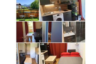Le 211,ski et randonnée, lave linge ,parking - Bernex - 7