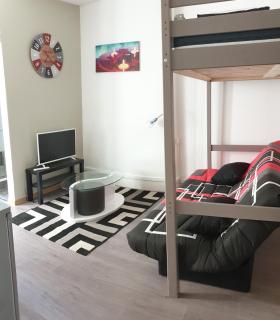 Chambres Poitiers Centre Ville - Salle de Bain, Réfrigérateur, TV et machine à café privatifs - Cuisine commune - Terrasse - Hôtel de ville à 200m - Poitiers - 3