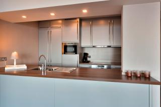Montezuma luxe studio met frontaal zeezicht zonder aparte slaapkamer - Ostende - 7