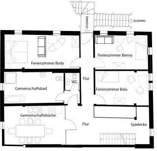 Pferdehof am Burgsberg, Ferienzimmer, Monteurzimmer - Seifhennersdorf - 6