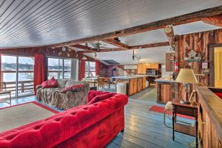 Quiet Cabin on Glen Lake with Boat Dock and Deck! - Queensbury - 8