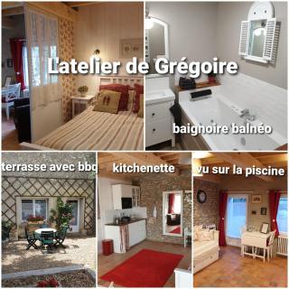 Le Grand Cèdre Spa et sauna intérieur piscine - Marolles - 4