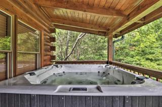 Lakefront Sevierville Cabin with Hot Tub and Fire Pit! - 1