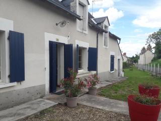 Maison plain pied, 2 chambres, longère typique , fraiche, dans bourg avec tous commerces - Luçay-le-Mâle - 9