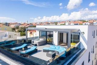 Mediteran luxury penthouse with jacuzzi - Mandre - 9