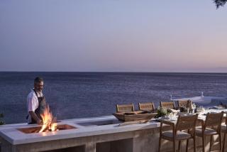 Villa Santa Katerina - Sea View & Outdoor Hot Tub - Platis Gialos - 7