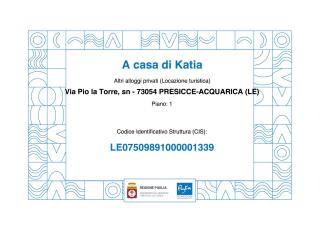 A Casa di Katia Salento - Presicce - 7