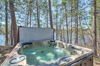 Quiet Waterfront Cabin with Dock, Game Room, Hot Tub - Greenwood - 3