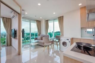 Rare Panoramic Sea, City & Mountain Views - XXL Balcony - Free Fast WIFI - Pool - City Garden Tower 2317 - Pattaya Sud - 4