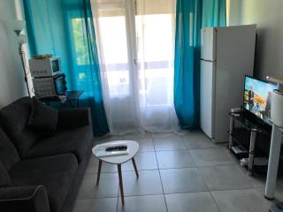 Frejus balcon des arènes studio 5e étage piscine clim tennis - Fréjus - 4