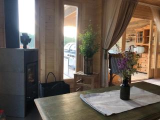 Rustika strandstugor utanför Rättvik - 0