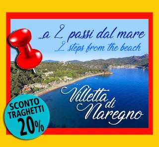 Graziosa Villetta di Naregno a 400 mt dal mare, bel giardino, posto auto e aria condizionata - Capoliveri - 0