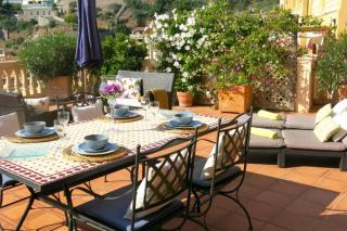 Apartamento en el Puerto de Sóller con gran terraza privada y vistas al mar. Piscina comunitaria. Localizado en un zona tranquila y muy soleada. Wifi gratis disponible. Parking. - Port de Soller - 6