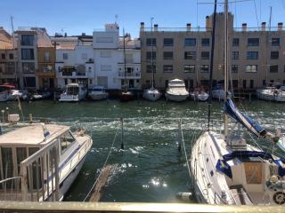 PORT AMBAR - Apartamento en la Marina de Empuriabrava - balcón con vistas al canal - playa - wifi - Empuriabrava - 7