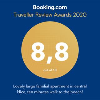 Lovely large familial apartment in central Nice, ten minutes walk to the beach! - 9