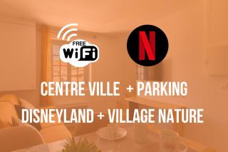 Self Checkin Automatique - 9 min Disney - LE MINNIE - COSYRENTING - Villeneuve-le-Comte - 8