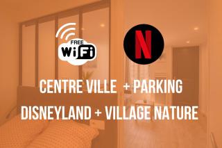 Self Checkin Automatique - 9 min Disney - LE ZEN - COSYRENTING - Villeneuve-le-Comte - 8