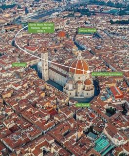 The Flora and Florian Apartments - The feeling of touching the Duomo - Florenz - 9