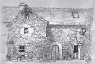 Priory at Kergudon Gîtes, Family gîte with pool - 4