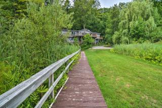 Waterfront Deck and Dock Torch Lake Home! - 1