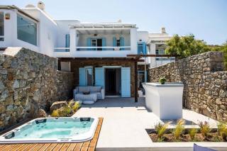 Villa ANASA private Pool & Jacuzzi 8pax at Panormos - Mykonos - 6
