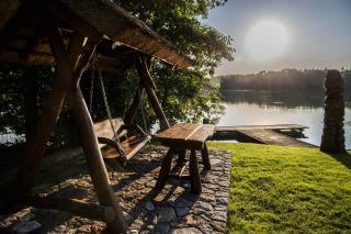 Dom nad jeziorem Ublik z sauną i jacuzzi - Ublik - 1