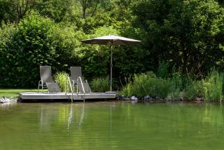 Romantic Wooden Lodge,Sauna,Schwimmteich,alleinstehend,absolut ruhig - Hessisch Oldendorf - 7