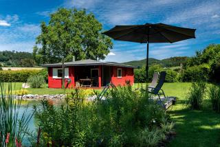 Romantic Wooden Lodge,Sauna,Schwimmteich,alleinstehend,absolut ruhig - Hessisch Oldendorf - 8