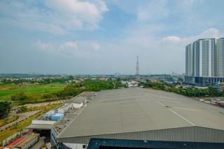 Modern Style Studio Apartment at Azalea Suites with City View By Travelio - Bekasi - 1