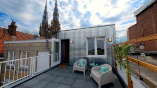 Sunny 45m2 Penthouse with Balcony and Terrace - R65C - 6