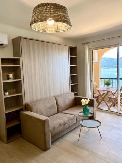 Studio 3 personnes Front de Mer - Tiuccia - 8