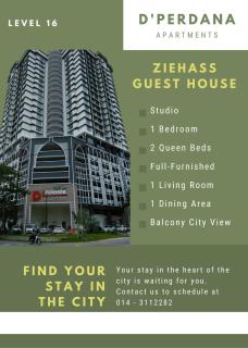 Ziehass Homestay D'Perdana Apartment - Kota Bharu - 9