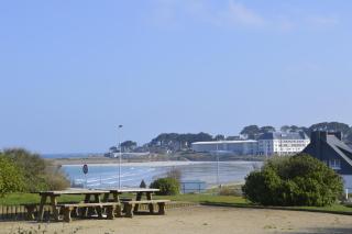 Rez de jardin 5 pers avec piscine, vue directe sur la plage à 40 m - Trévou-Tréguignec - 5