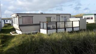 AMELAND-Nes-Duinoord: Stacaravan (chalet) + fietsen direct aan zee! - Nes - 0