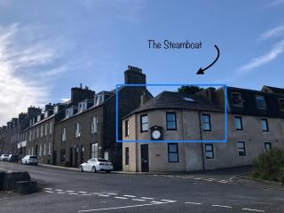 The Steamboat - A Flat with Amazing Harbour Views - Wick - 9