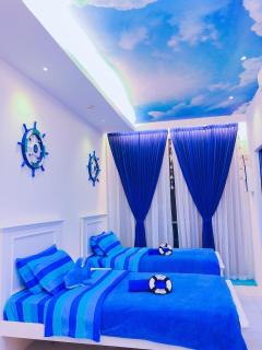 Cat City Mediterranean Theme City&Pool View Homestay 貓城地中海主題城市泳池風景民宿 - Kuching - 8